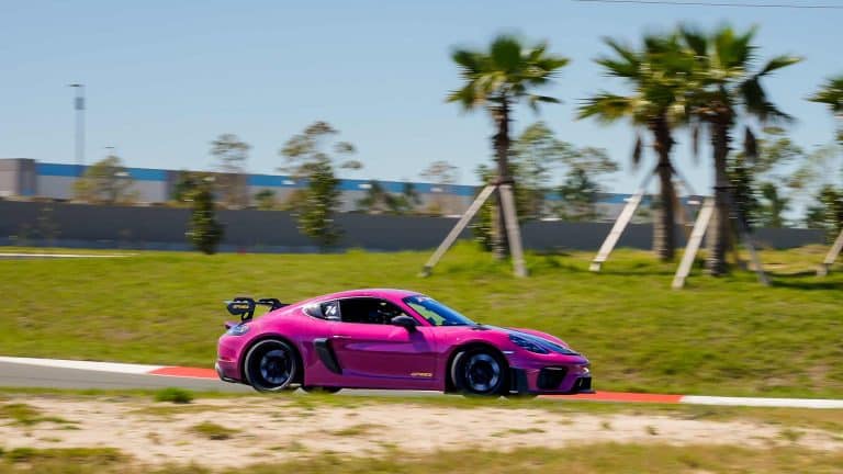 Ruby Star GT4 RS On Track